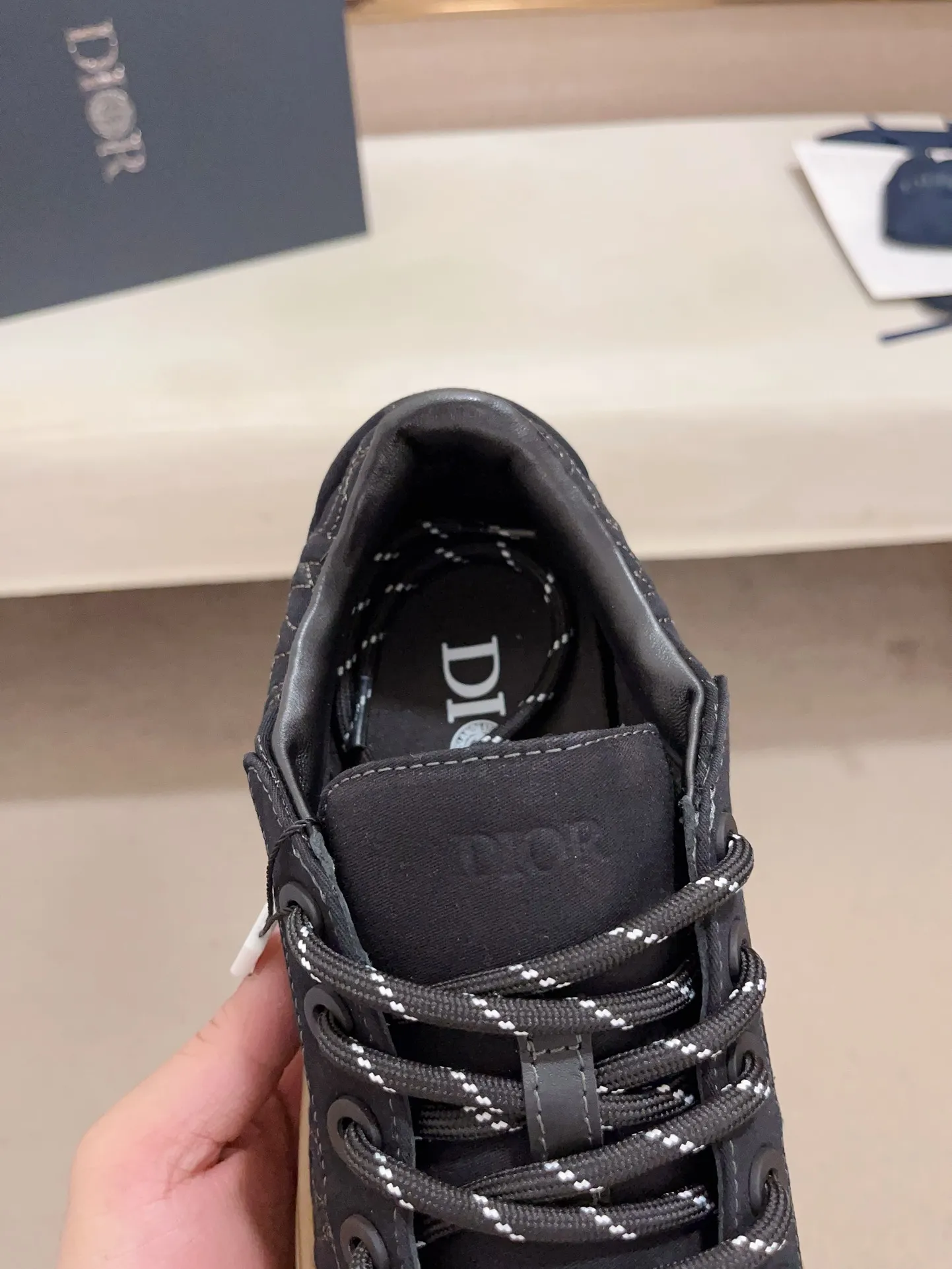 Men's shoes 💰: 680💰 [Dior·Dior] Top 🔍Couple model 💏🔍New casual sports style couple shoes, new four-season design, perfect workmanship, lace-up lazy style to create cabinet quality, upper: imported first-layer cowhide, sheepskin lining is soft and comfortable, ultra-light TPU wear-resistant outsole, simple, versatile fashion men's shoes, excellent color code number 35--44